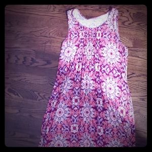 Mauve tone sun dress XL